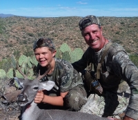 10-10-2018 Jr Hunt 10yrs old 1st deer 4x4