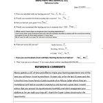 Reference Letter form from BARS HUNTING SERVICE, LLC, with questions about satisfaction and hunting services (date 8-12-2019).
