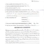 2010G - Bars Hunting Service of Arizona | Arizona Guided Hunts, Arizona Hunting, | Elk, Deer, Mountain Lion, Bear, Antelope, Turkey, Waterfoul, Javelina Bars Hunting Service, LLC questionnaire form with handwritten answers and a reference comments section.