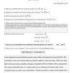 Form titled Bars Hunting Service, LLC Questionnaire dated November 12, 2012, with checkboxes, lines for written responses, and a reference comments section.