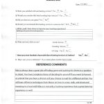 ref-letter-deer-2014 - Bars Hunting Service of Arizona | Arizona Guided Hunts, Arizona Hunting, | Elk, Deer, Mountain Lion, Bear, Antelope, Turkey, Waterfoul, Javelina Bars Hunting Service LLC reference letter form with numbered questions, checkboxes, and a large 'Reference Comments' box for client feedback.