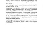 Page of a document describing Ed, a 77-year-old with arthritic knees, and a bear-hunt narrative involving Marco’s questionnaire and harvest notes.
